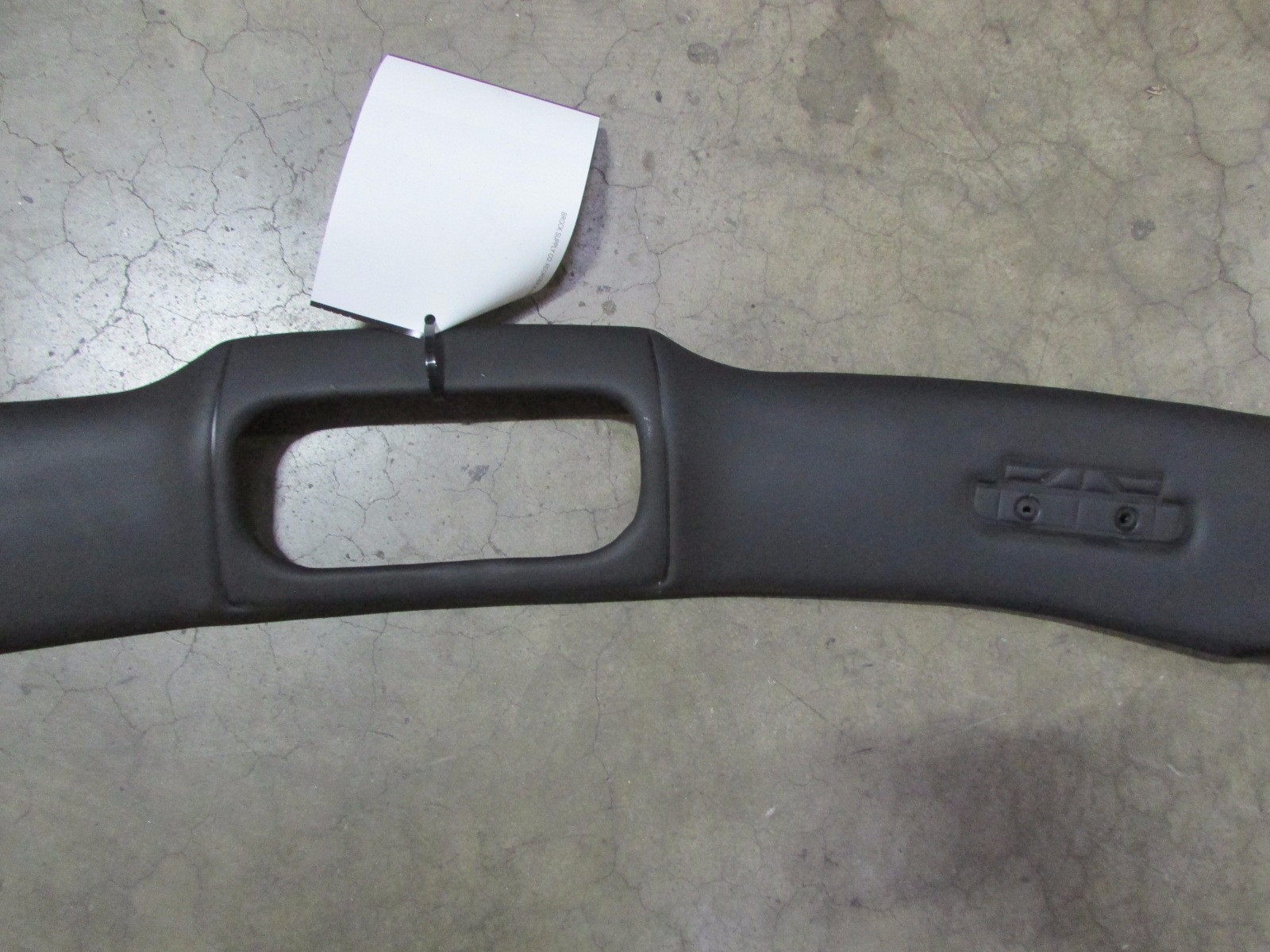 Ferrari F430, Spider Upper Windshield Cover Black, Used, P/N 68503700