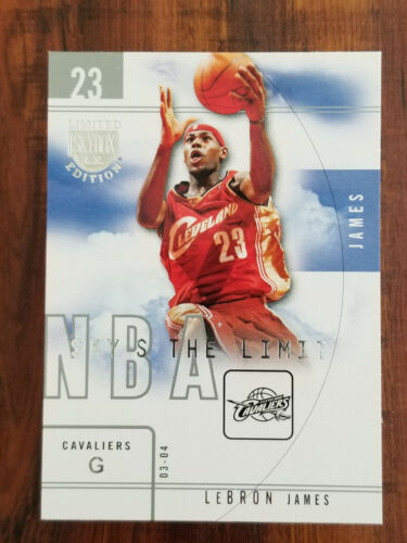 Lebron James 2003-04 Skybox Limited Edition Sky’s The Limit #16 Rookie Card - Picture 1 of 8