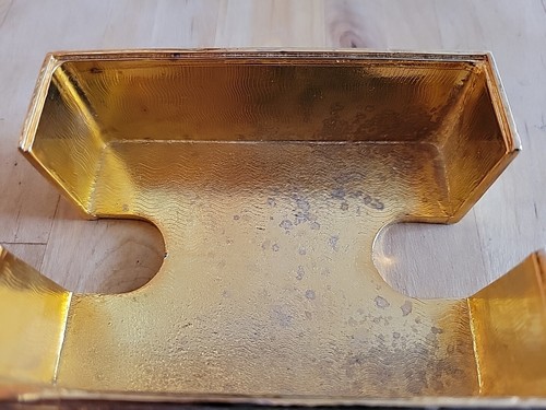 Edgar Berebi Queen Of Hearts Card Box Limited Edition Gold Plate Enamel READ - Picture 20 of 24