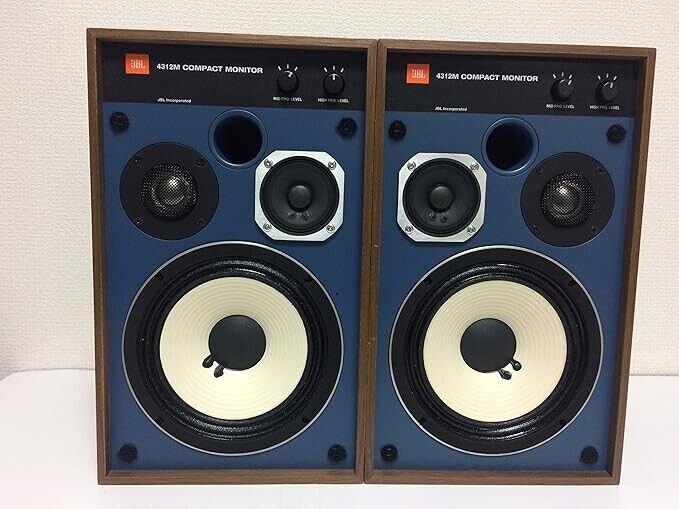 JBL 4312M II COMPACT MONITOR Speaker Pair Working Confirmed JBL 4312M II COMPACT MONITOR Speaker Pair Working Confirmed