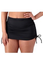 Jantzen Side Tie Over Skirt Black