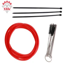 New Carburetor Overflow Vent Hose Fit Keihin Mikuni FCR Carb Red 8.5 FT ATV/UTV