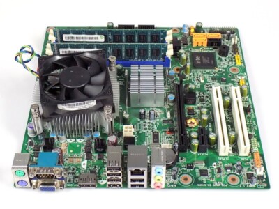 Mainboard CPU RAM Bundle: Lenovo 89Y9301 + Intel Celeron E3400 + 4GB DDR3 TOP OK