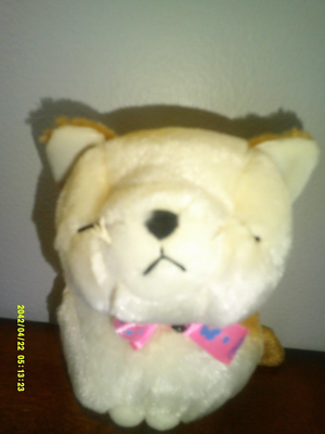 NAOKO SHINADA 猫のぬいぐるみ NAO'S Stuff,inc NAO'S Stuff Naoko Shinada Plush Kitten Beige Brown 5.5
