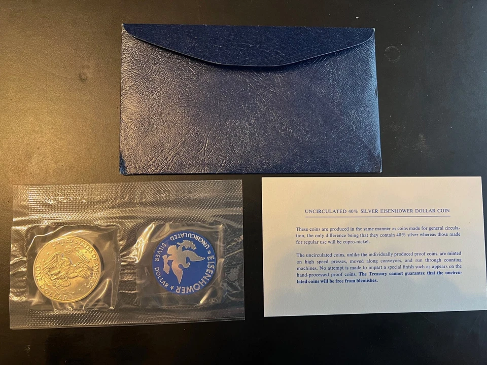 1974-S Eisenhower Dollar 40% Silver - Uncirculated OGP - Image 2 of 4