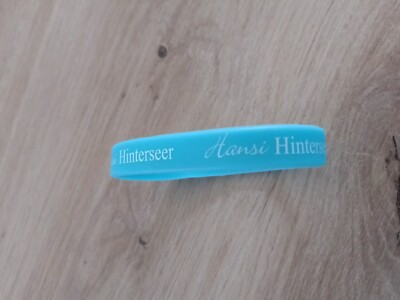 Silikon Fan Armband von Hansi Hinterseer