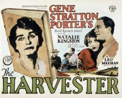 The Harvester Poster Gene Stratton Porter William Walling Old Movie Photo
