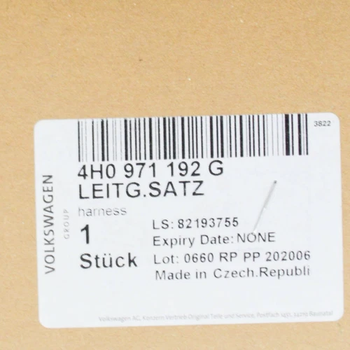 NEW AUDI A8 4H D4 ADAPTER CABLE LOOM 4H0971192G - Bild 9 von 10