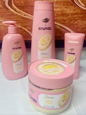Limited Edition Dove X Crumbl Lemon Glaze Cookie Gift Scrub Body Wash  More  