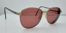 Vintage Liberty LO 60-62 Gray Oval Metal Sunglasses USA FRAMES ONLY