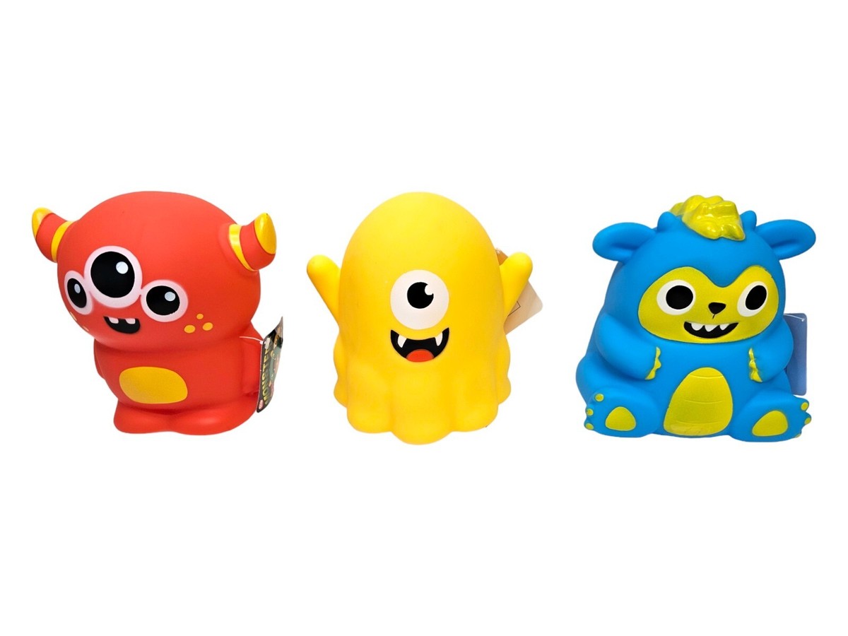 Big Rubber Monster Collectibles (6 Inch) Fun Unique Designs Makes