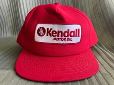 Vintage New Old Stock Kendall Motor Oil SnapBack Hat