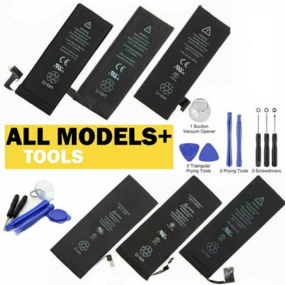 Replacement Battery Cell For iPhone 6 6S 7 8 Plus SE X XS XR 11 12 13 Pro Mini