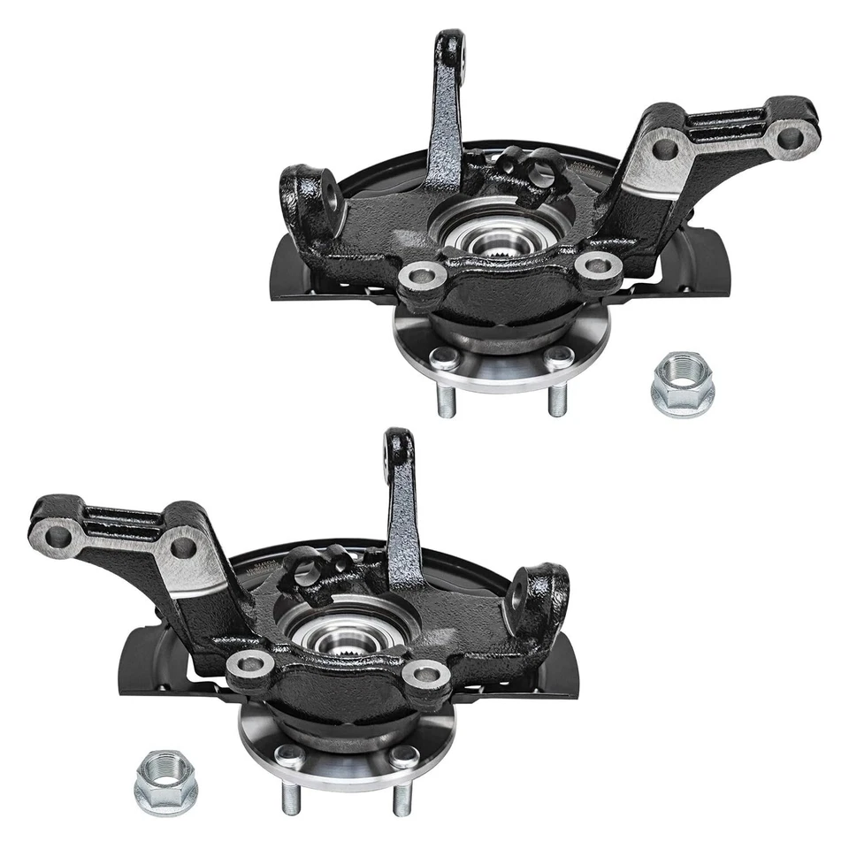 Bujes de rueda de nudillos delanteros cojinetes barras de amarre exteriores para Nissan Altima 2002-2006 Foto 3 de 4