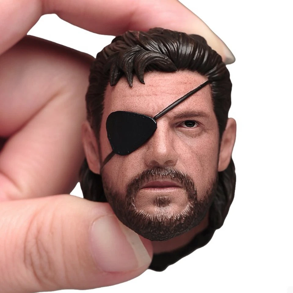 US 1:6 Head Sculpt Legend Snake Men One eye For 12" Male Action Figure Doll Body - Image 3 of 4