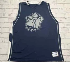 Georgetown Hoyas Jersey Men's Large Blue Champro Sports NCAA Basketball