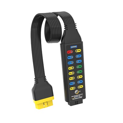 OBD2 Breakout Box Auto OBDII Protocol Detector 16-Pin Car Test Diagnostic Tool