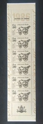 Carnet 6 Timbres 1986 Journée Du Timbre N° BC 2411A Neuf** Non Plié - Photo 1/2