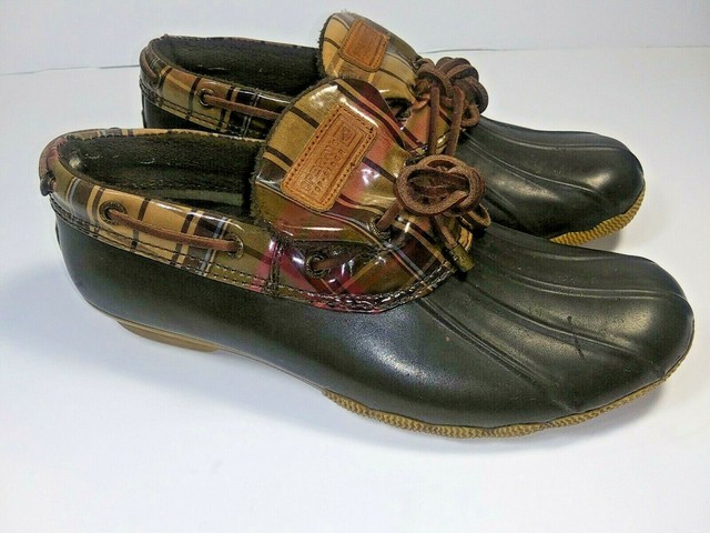 low duck boots womens