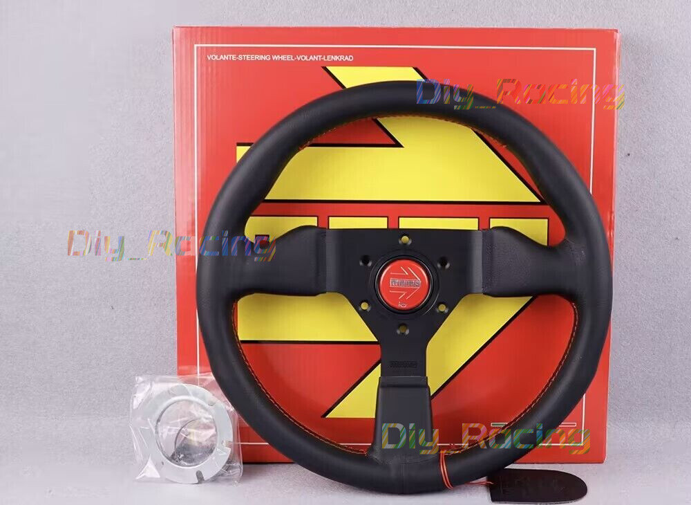 320mm MOMO Montecarlo V2 Leather Thickened Spoke Car Sport