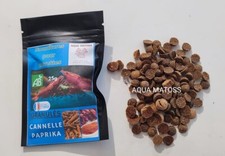 Nourriture pour crevettes BIO CANNELLE et PAPRIKA