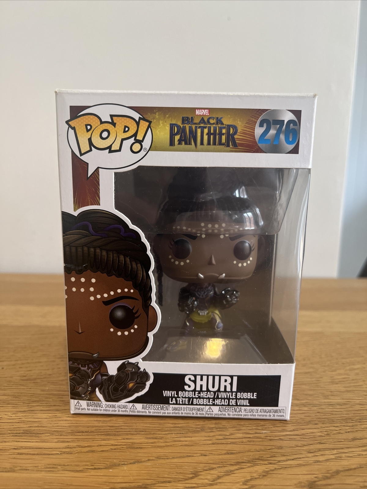 #276 Shuri - Pantera Negra De Marvel - Funko Pop -