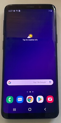 Samsung Galaxy 64GB Black Verizon ONLY *LCD BURN* #104J