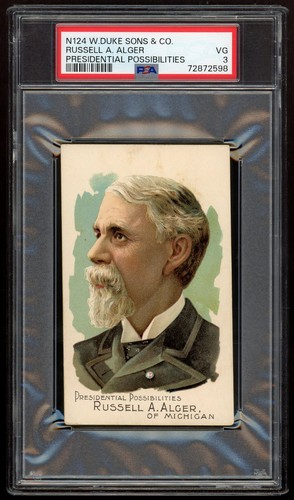 1888 N124 Duke #1 Russell A. Alger