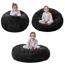MAXYOYO 3 in 1 Kids Bean Bag Chair Bed, Child Floor Sofa for Gaming, Reading,...
