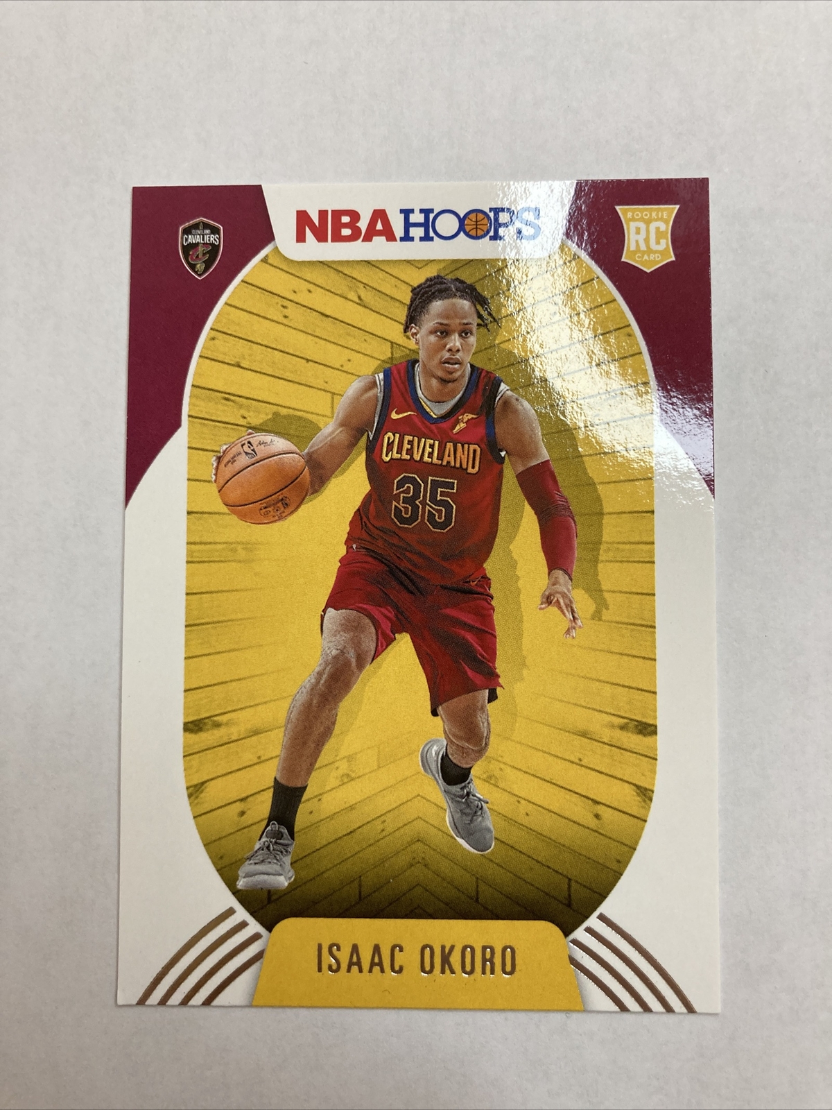 2020-21 Panini NBA Hoops Isaac Okoro RC #244 Rookie Card Cleveland Cavaliers