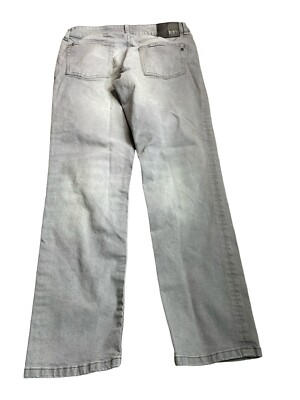Dkny Bedford Mens Gray Denim Slim Fit Dark Wash Jean Size 32 x 32