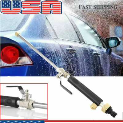 #ad High Power Jet Washer Water Spray Foam Gun Wash Washing Nozzle Car Garden Hose $17.99