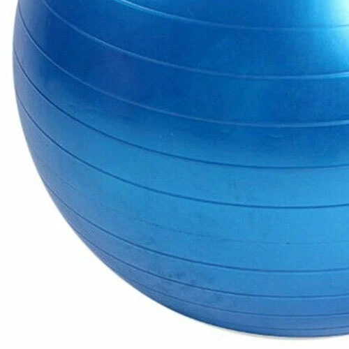 Sitz Gymnastik Ball Fitness mit Pumpe elastisches Gummi Sport Rücken Pezzi Yoga - Bild 3 von 4