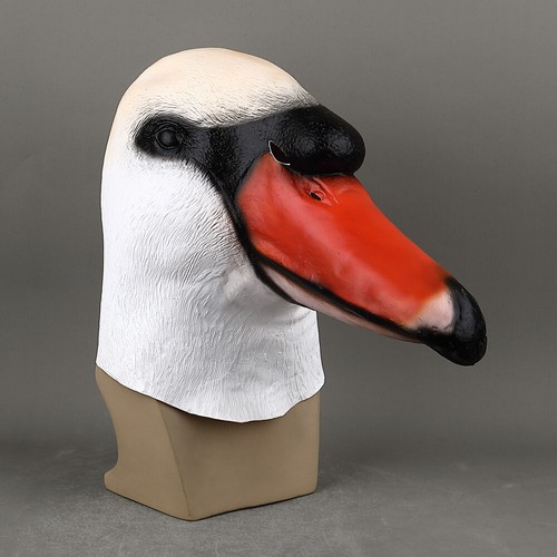 Cosplay Goose Duck Zoo Animals Masks Halloween Masquerade Mask Props Latex Props - Picture 4 of 11