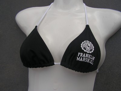 Badeanzug, FRANKLIN MARSHALL neu Damen Bikini Oberteil Größe XS