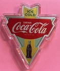COCA COLA Colorized Vintage Sign 1 OZ .999 FINE SILVER #0906/2500🔺⭐️⭐️⭐️