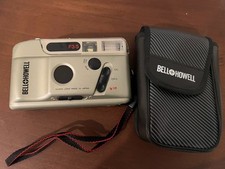 Vintage Bell Howell 35mm Camera with Case- Not Tested Sold As-Is