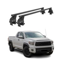Menabo DachträGer FüR Toyota Tundra XK50 Mk2 2014-2021 FL 50Kg Stahl Schwarz 2X