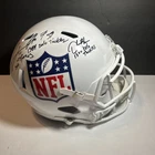 Ray Lewis Derrick Brooks Fletcher Signed Full Size Speed Rep Helmet Beckett COA