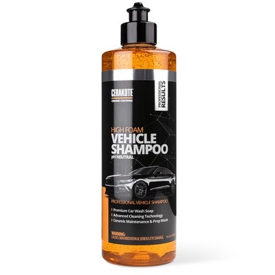 High Foam Vehicle Shampoo (16 oz)   pH Neutral Premium Car Wash Soap for Foam...