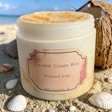 Coconut Cream Bliss Whipped Soap