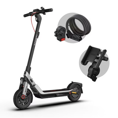 Segway E3 Pro SE Electric Scooter, 20 MPH with Lock & Phone Mount NEW