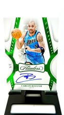 Carlos Boozer Flawless Auto Emerald #1/5! On Card Auto Utah Jazz