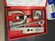 NAPA Service Tools 2199 Double Flaring Tool Set SAE Tubing Kit w/ Case USA