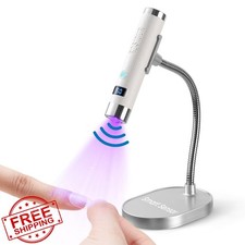 Rosiour Mini UV LED Nail Lamp Rechargeable Handheld Flash Cure White