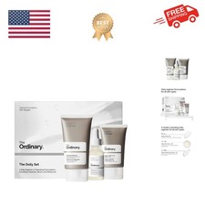 The Ordinary The Daily Set, Daily Skincare Routine with Squalane Cleanser, Hy...