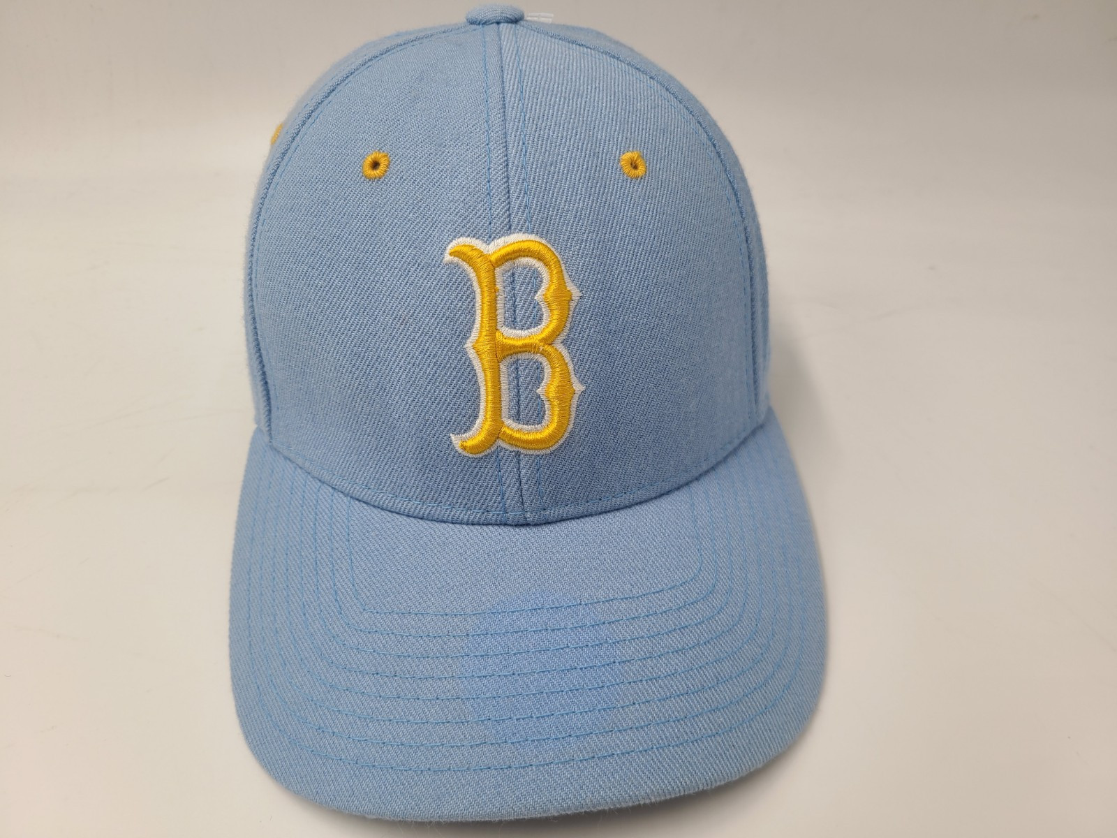 UCLA Bruins Zephyr Distressed Wool Fitted Hat 7 1/8 NCAA Blue for Men and Women