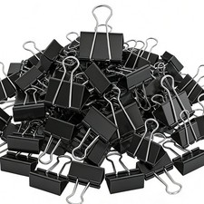 Binder Clips Assorted Sizes Large Medium Small Mini 200 Pcs