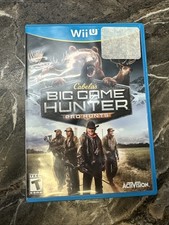Cabela's Big Game Hunter: Pro Hunts (Nintendo Wii U, 2014) Tested (No Manual)