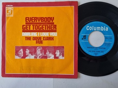 The Dave Clark Five - Everybody Get Together 7'' Vinyl Germany